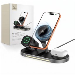 Tech-Protect A51 ArcticBoost 3v1 MagSafe Qi2.2 bezdrátová nabíječka 25W - Černá