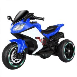 Dětská elektrická motorka Baby Mix Rare modrá (Zánovní)
