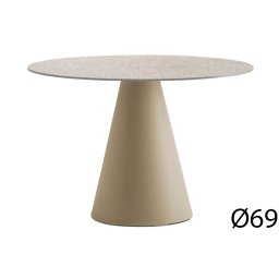 Pedrali designové konferenční stoly Ikon 863 (Ø 69cm)