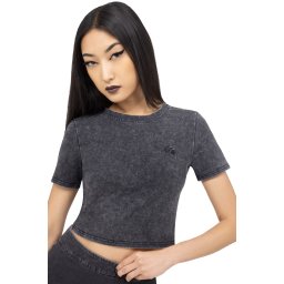 crop top (tričko dámské) KILLSTAR - Endless Void - Black - KSRA013265
