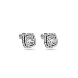 Diamantové náušnice Dream s lab-grown diamanty z bílého zlata, 14K BSLG001A