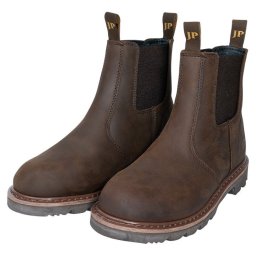 Boty SHIRES DEALER kožené HNĚDÉ vel. 9