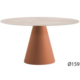 Pedrali designové zahradní jídelní stoly Ikon 869 (Ø 159 cm)