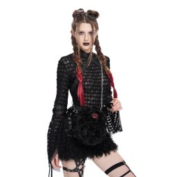 top dámský s dlouhým rukávem DEVIL FASHION - TT295