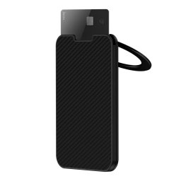 Benks Wallet Magnetic ArmorGo Kevlar peněženka s RFID a stojánkem - Black