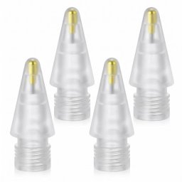 Tech-Protect Stylus Tips 4-Pack náhradní hroty pro Apple Pencil, průhledné