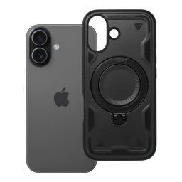 Pouzdro Forcell Frost Armor na iPhone 17 - černé