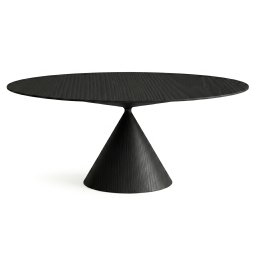 Desalto designové jídelní stoly Clay Wood Oval (200 x 120 cm)