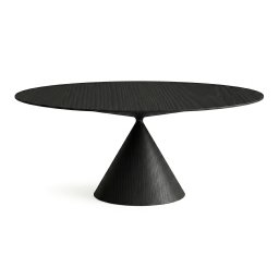 Desalto designové jídelní stoly Clay Wood Oval (160 x 110 cm)