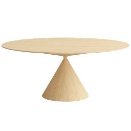 Desalto designové jídelní stoly Clay Wood (Ø 200 cm)