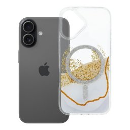 Forcell Kryt Golden Case MagSafe na iPhone 17 - Bílá