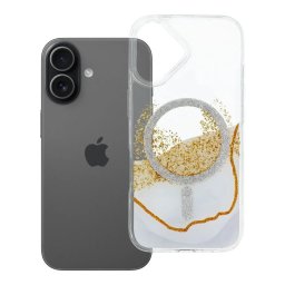 Kryt Golden Case MagSafe na iPhone 17 - Bílá