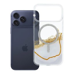 Forcell Kryt Golden Case MagSafe na iPhone 17 Pro Max - Bílá
