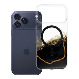 Forcell Kryt Golden Case MagSafe na iPhone 17 Pro Max - Černá