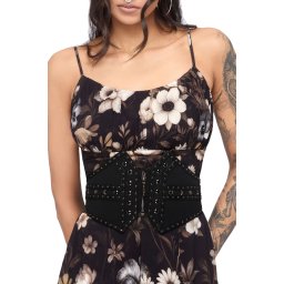 pásek - pás KILLSTAR - MIDNIGHT VALE - Black - KSRA014899