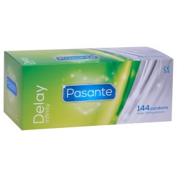 Pasante - kondomy s prodlouenm inkem - 144 ks
