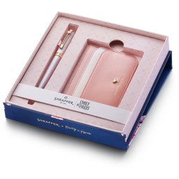 Sheaffer EIP-G2981051-2 Emily in Paris sada Kuličkové pero Prelude Mini + Pouzdro na kreditní karty