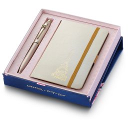 Sheaffer GC100 Champagne Emily in Paris GT sada kuličkové pero + zápisník