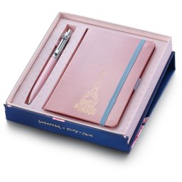 Sheaffer G232151 Sentinel Pink Emily in Paris CT sada kuličkové pero + zápisník linkovaný