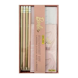 Online 18132 Barbie Stationery Set se zápisníkem a tužkami