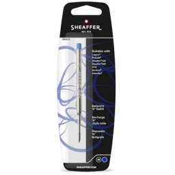 Sheaffer náplň do kuličkového pera modrá blistr - černá 0,7 mm - M střední
