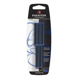 Sheaffer inkoustové bombičky modrá 5 ks - černá