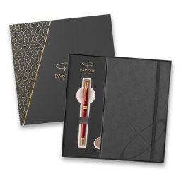 Parker 1502/5295476 Royal Sonnet Red GT kuličkové pero a zápisník
