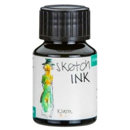 Rohrer & Klingner Sketchink Klara lahvičkový inkoust zelený 50 ml RK42500050