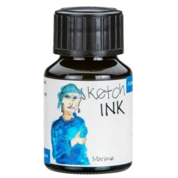 Rohrer & Klingner Sketchink Marlene lahvičkový inkoust modrý 50 ml RK42400050
