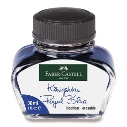 Faber-Castell Lahvičkový inkoust modrý 30 ml