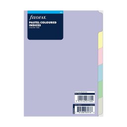 Filofax Krajové výřezy, pastelové náplň A5 diářů