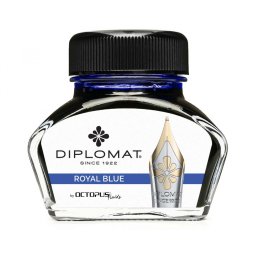 Diplomat D41001003 Royal Blue lahvičkový inkoust 30 ml