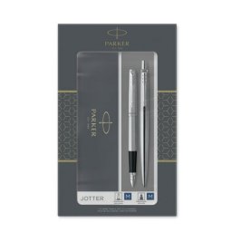 Parker Jotter Stainless Steel CT sada plnicí pero a kuličková tužka 1501/1563258