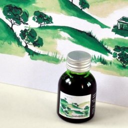Inkebara LE Zelená z Vysočiny lahvičkový inkoust 60ml