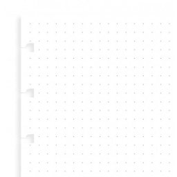 Filofax Náhradní listy tečkované náplň A5 zápisníků Notebook 32 listů