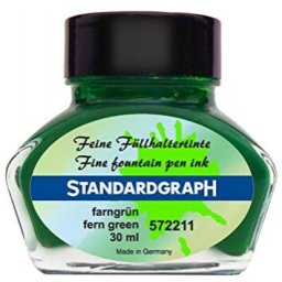 Standardgraph Fern Green inkoust kapradinově zelený 572211