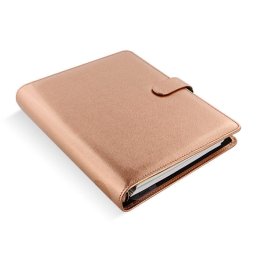 Filofax Saffiano A5 týdenní 2026 Rose Gold