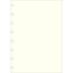 Filofax Náhradní listy, čisté náplň A4 zápisníků Notebook