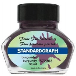 Standardgraph Burgundy inkoust vínový 30 ml