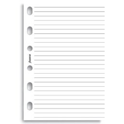 Filofax poznámkový papír linkovaný náplň ke kapesním diářům