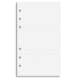 Filofax pouzdro na 6 kreditních karet - A6