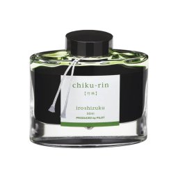 Pilot Iroshizuku Chiku-Rin Bamboo Forest zelený lahvičkový inkoust LP-1130-CHK 50 ml