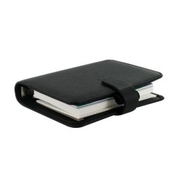 Filofax Saffiano A7 týdenní 2026 černý