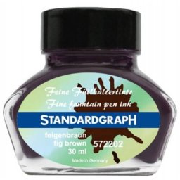 Standardgraph Fig Brown inkoust tmavě hnědý 30 ml