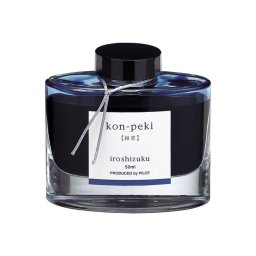 Pilot Iroshizuku Kon-Peki - Deep Cerulean Blue modrý lahvičkový inkoust LP-1130-KO 50 ml