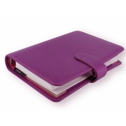 Filofax Saffiano A6 týdenní 2026 malinový