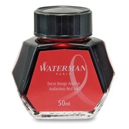 Waterman Audacious Red červený lahvičkový inkoust LP-1507/7510630 50 ml