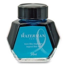 Waterman South Sea Blue světle modrý lahvičkový inkoust LP-1507/7510670 50 ml