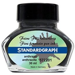 Standardgraph Anthracite inkoust antracitový 572201, 30 ml
