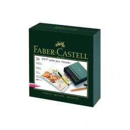Faber-Castell 6714 Pitt Artist Pen Brush studio box 12 ks
